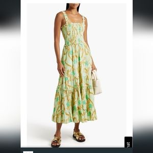 Joie Jailene Floral Smocked Tiered Dress